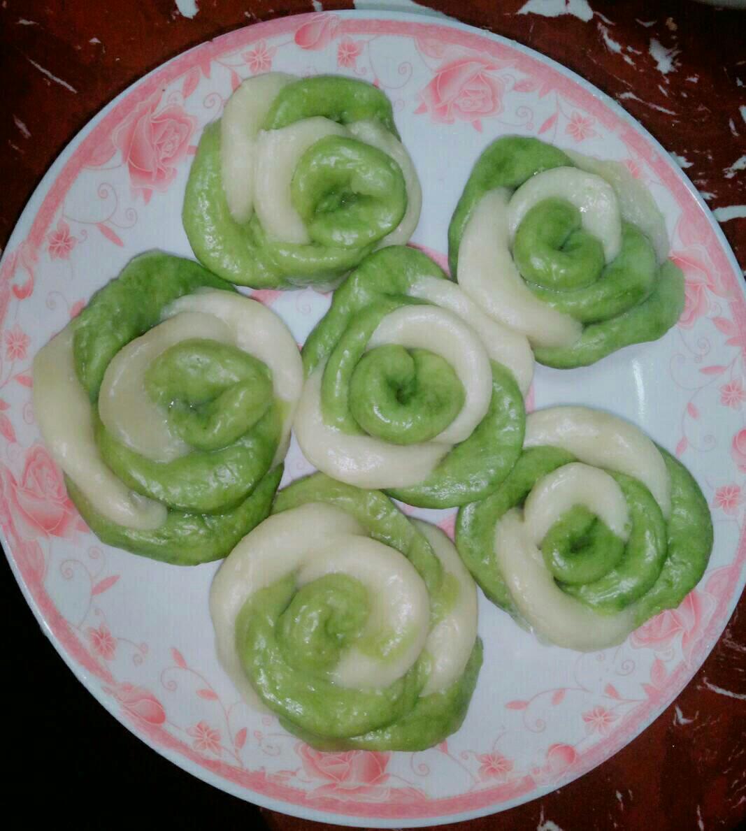 玫瑰花馒头