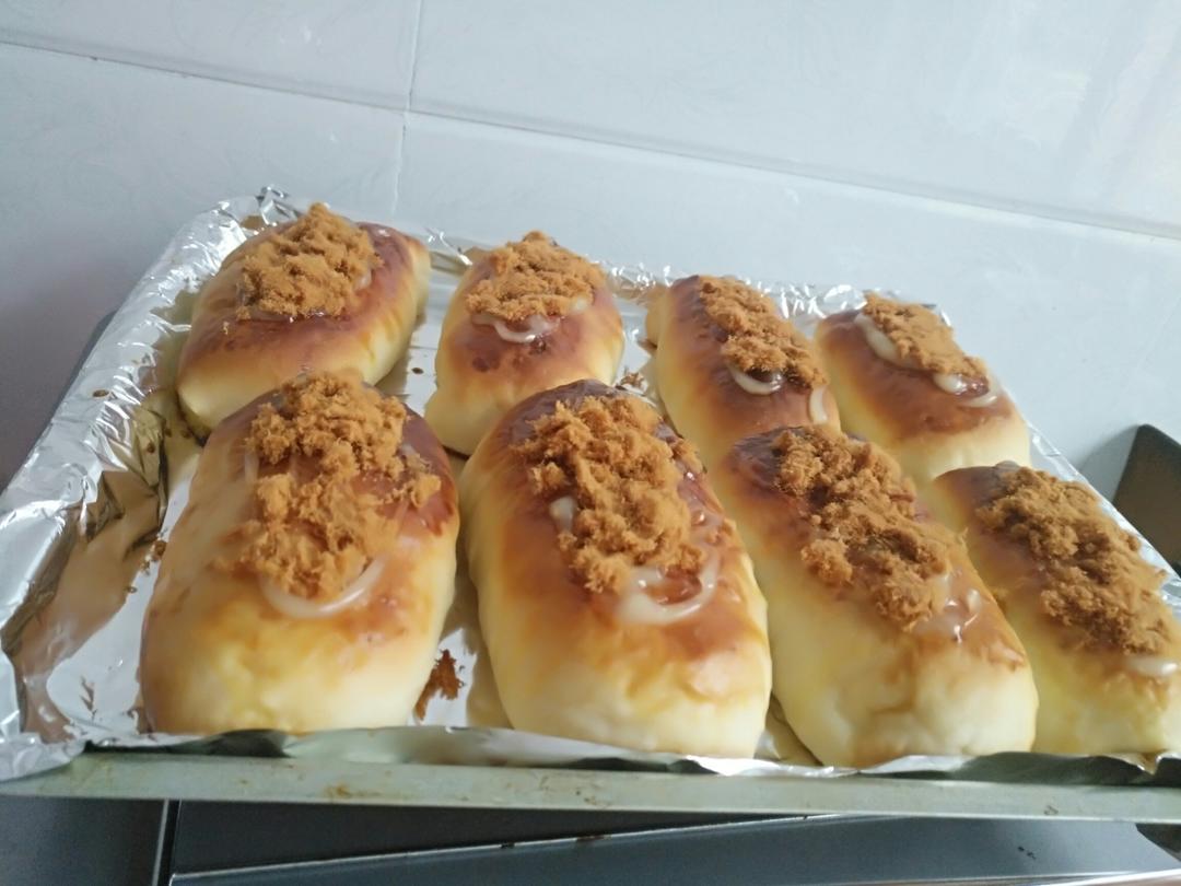 超软超美味的肉松面包