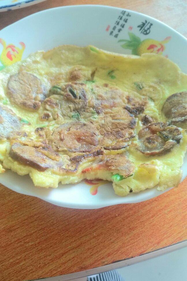 葱花鸡蛋饼