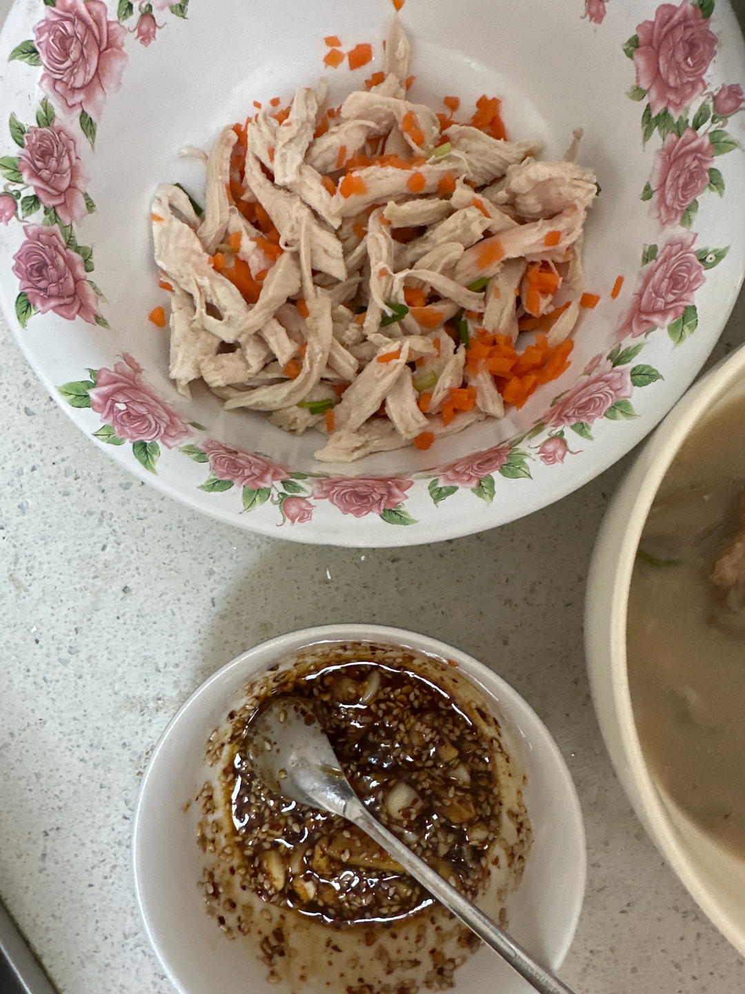 鸡胸肉这样做巨好吃❗️凉拌鸡丝😋低脂高蛋白