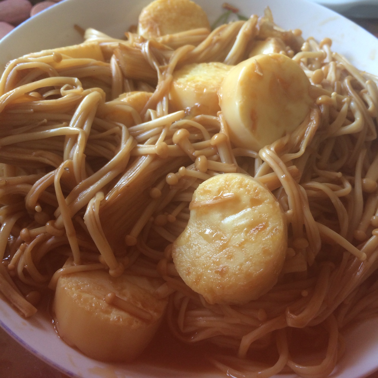超级下饭菜--金针菇日本豆腐