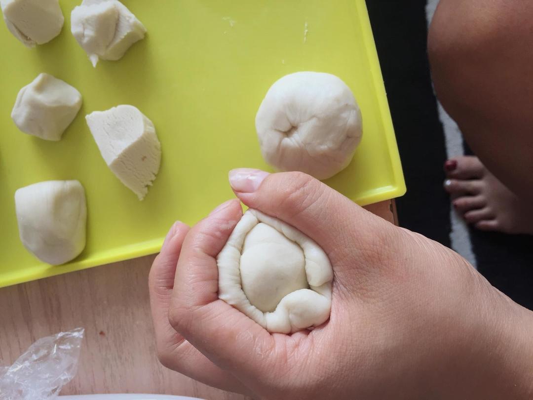 纯奶手撕吐司的做法 步骤1