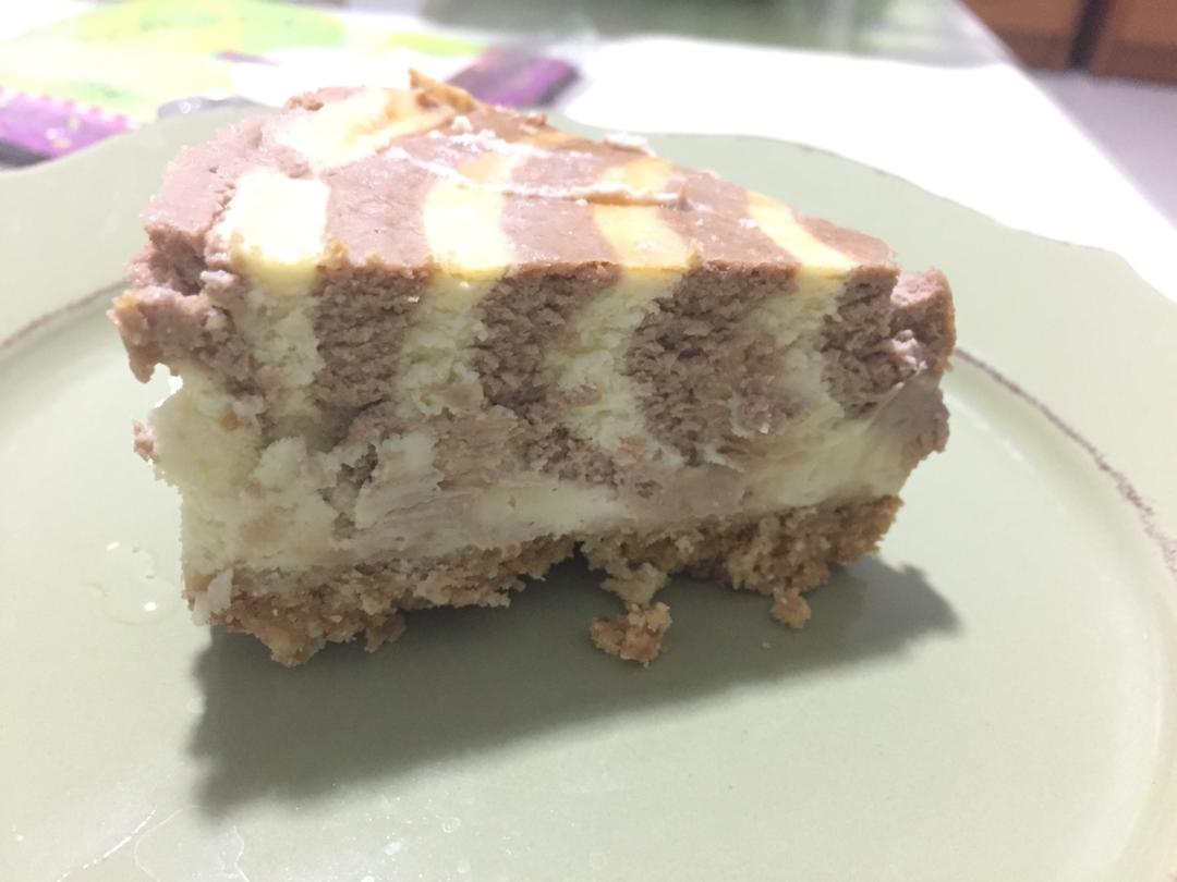 斑马纹奶酪蛋糕——北鼎烤箱食谱