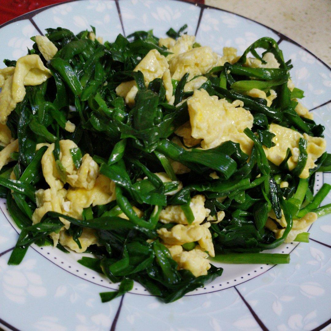 韭菜炒鸡蛋