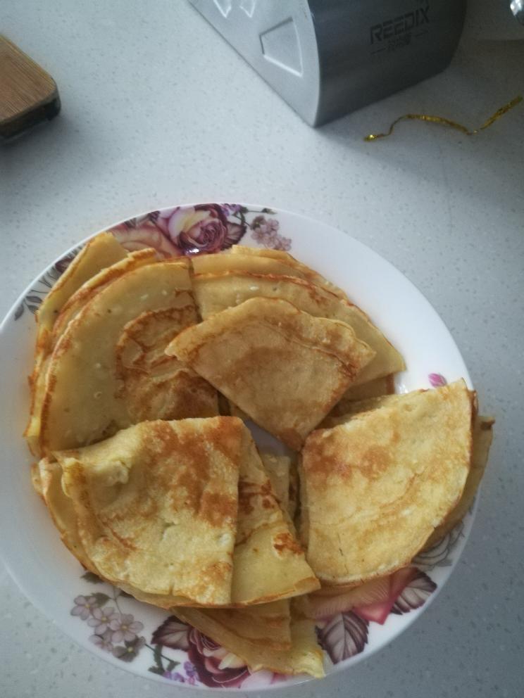 无水香蕉糯米松饼的做法