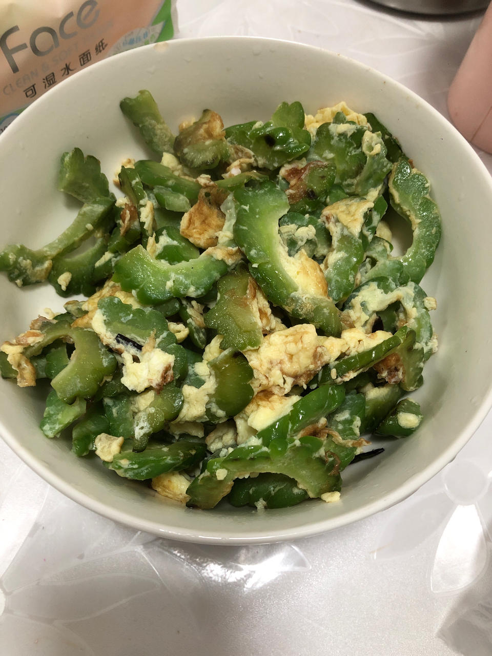苦瓜炒蛋（清火菜）