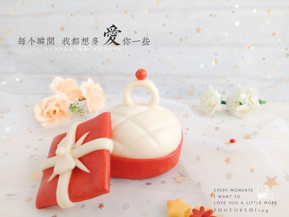 红宝石戒指礼盒💝馒头