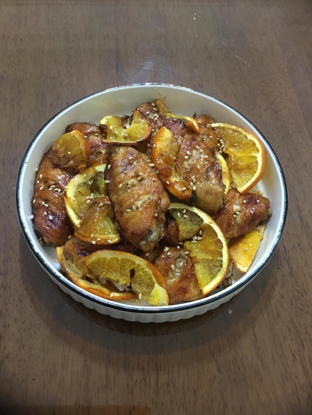 橙香鸡翅