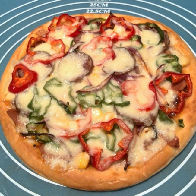 夏威夷pizza（附饼底冷冻法）