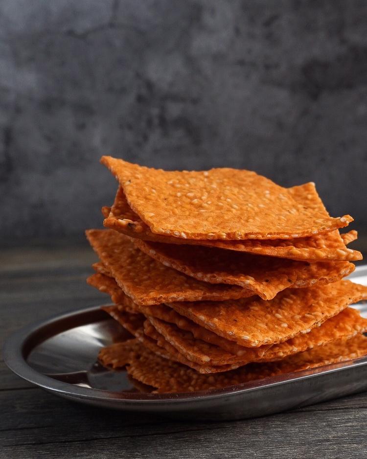 消灭蛋清|超快手无负担女生零食|蔓越莓椰香薄片