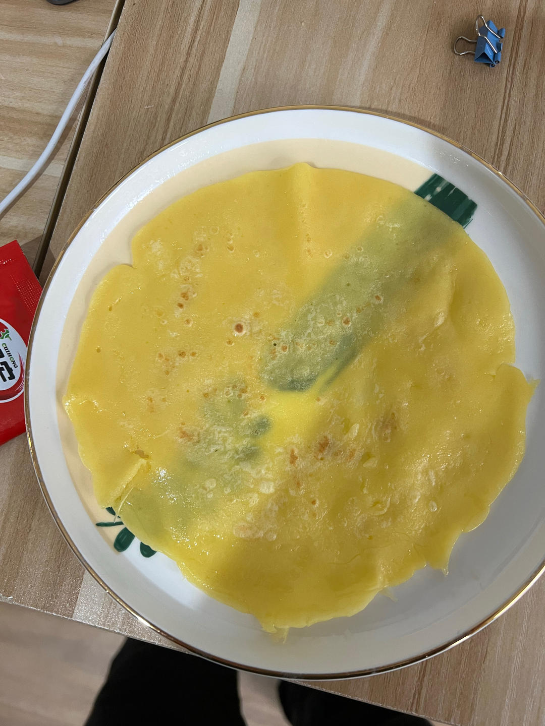 简单快手蔬菜鸡蛋煎饼