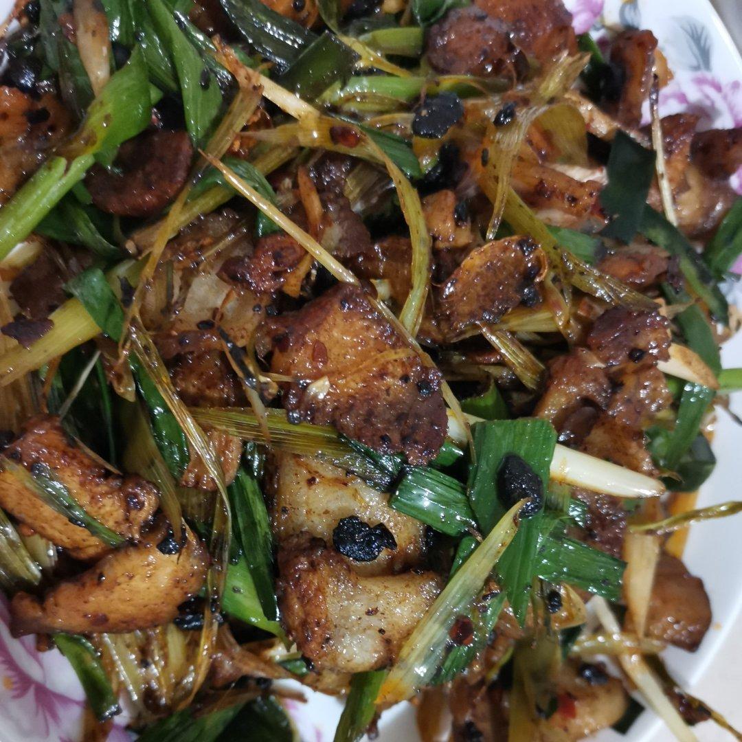 川菜经典蒜苗回锅肉