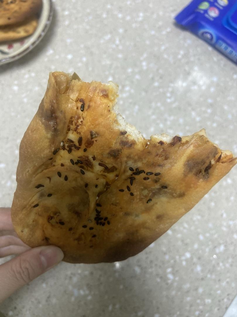 【炫富系列】榨菜鲜肉锅盔 | 外面1个的价钱这里能做8张