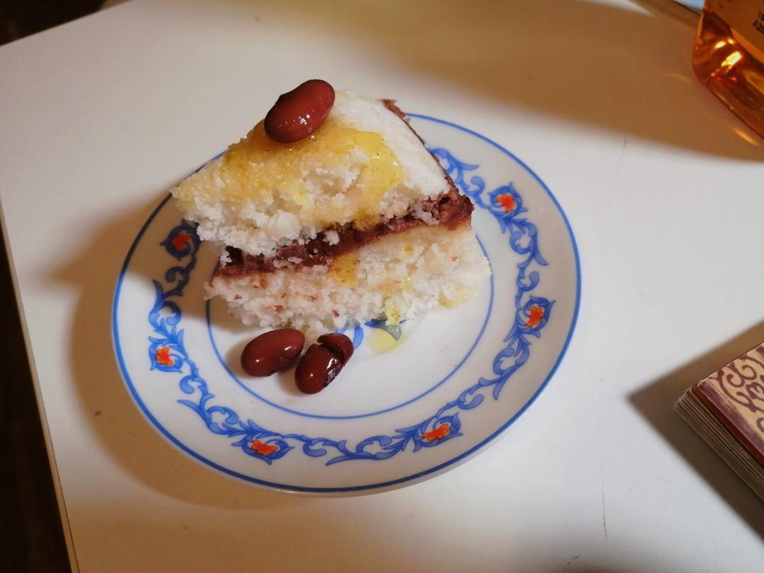 人人都会做的桂花糕+豆沙松糕