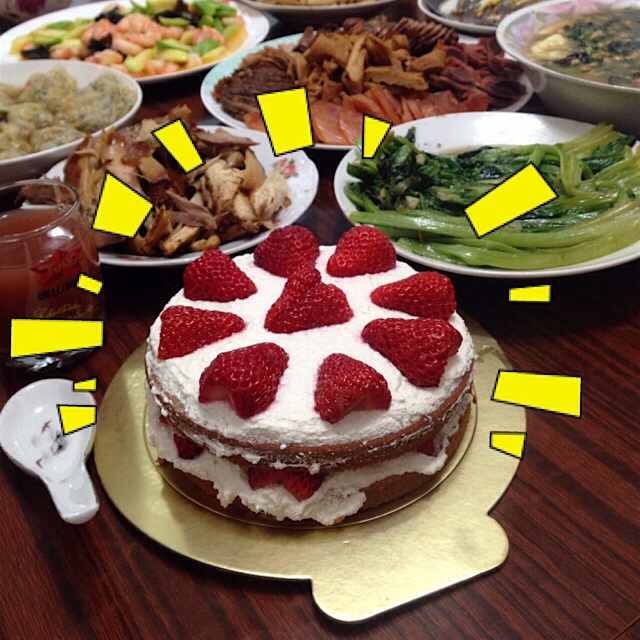 宝宝的无糖无添加周岁生日蛋糕