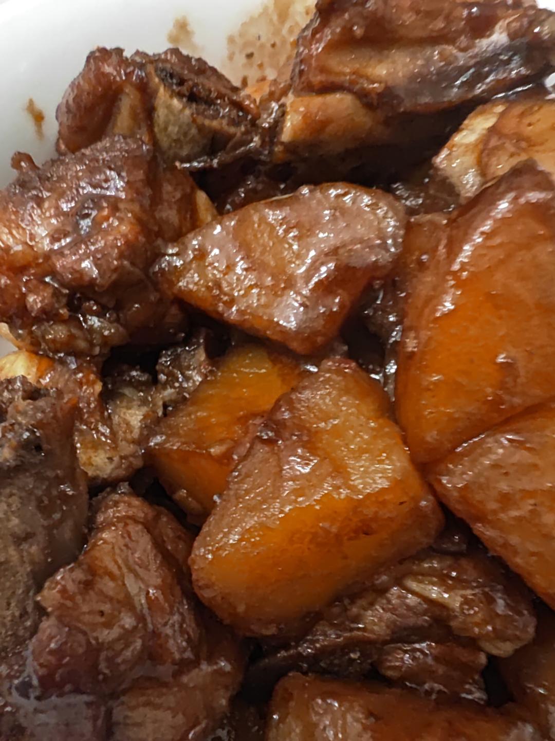 快手土豆烧小排