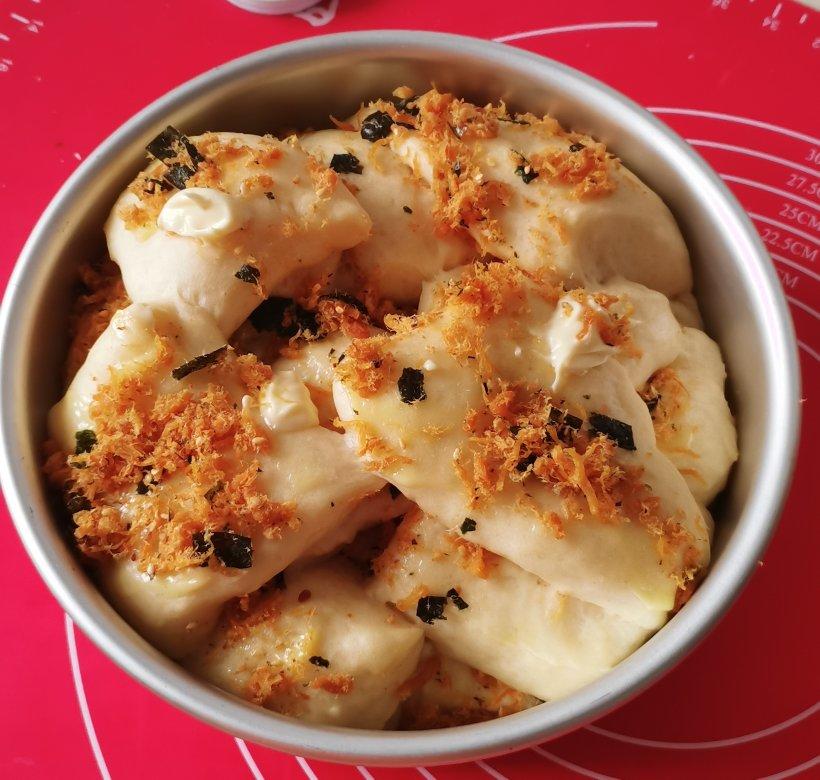 肉松手撕面包—超软会爆浆的面包哟