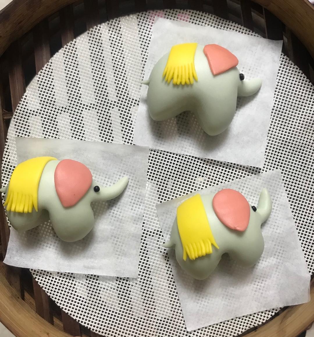 卡通花样馒头