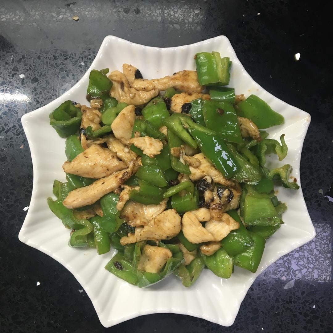 豉椒滑鸡片