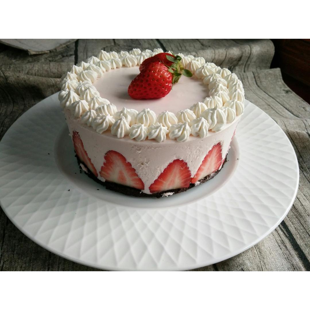 《Tinrry下午茶》教你做草莓芝士慕斯（6寸配方）