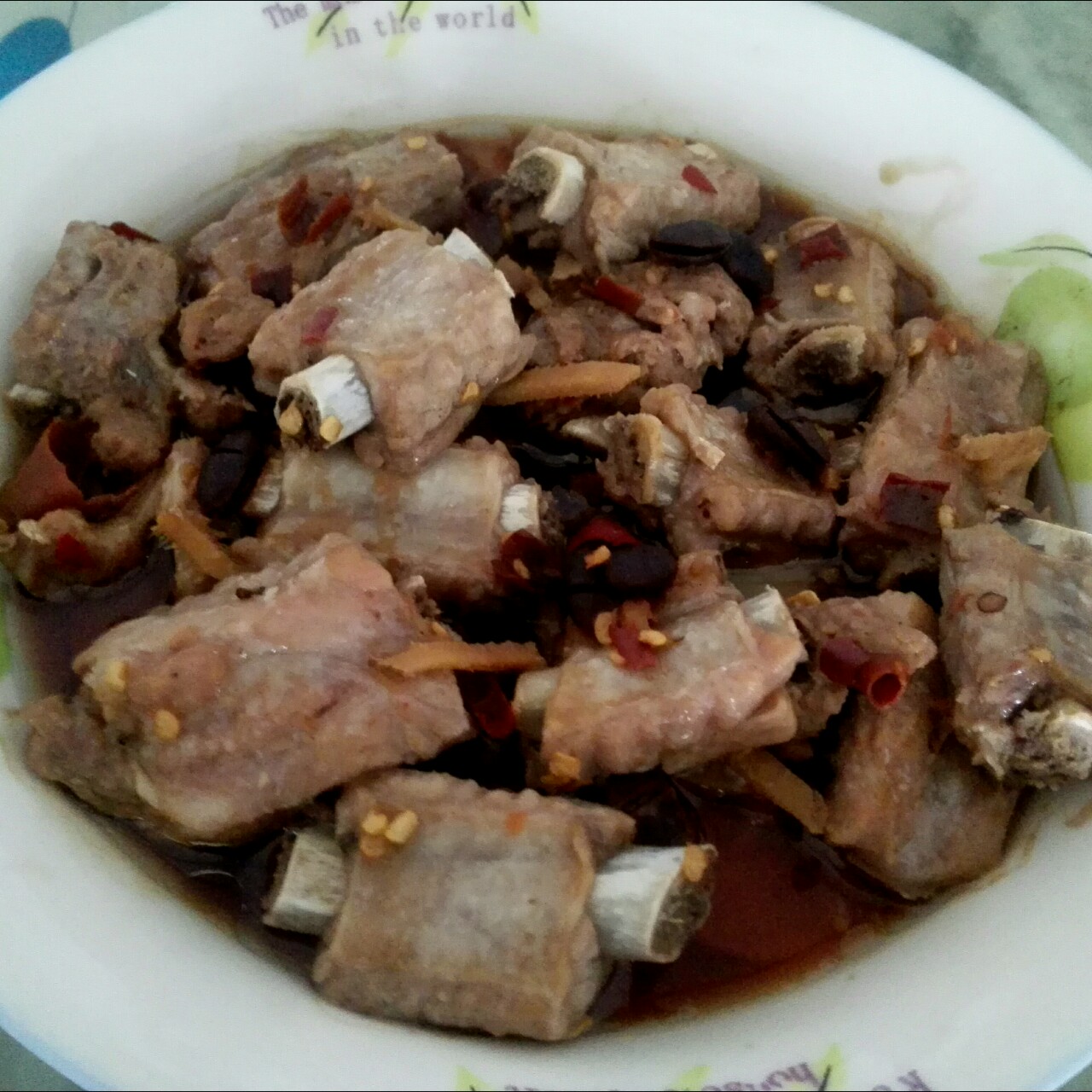 豉椒蒸土豆排骨