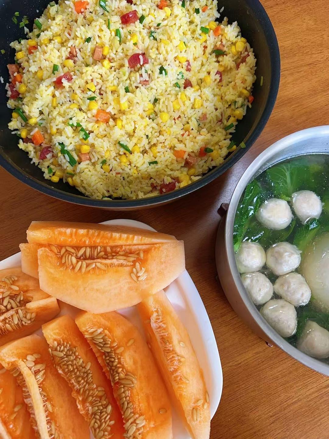 满口爆香的黄金蛋炒饭！！