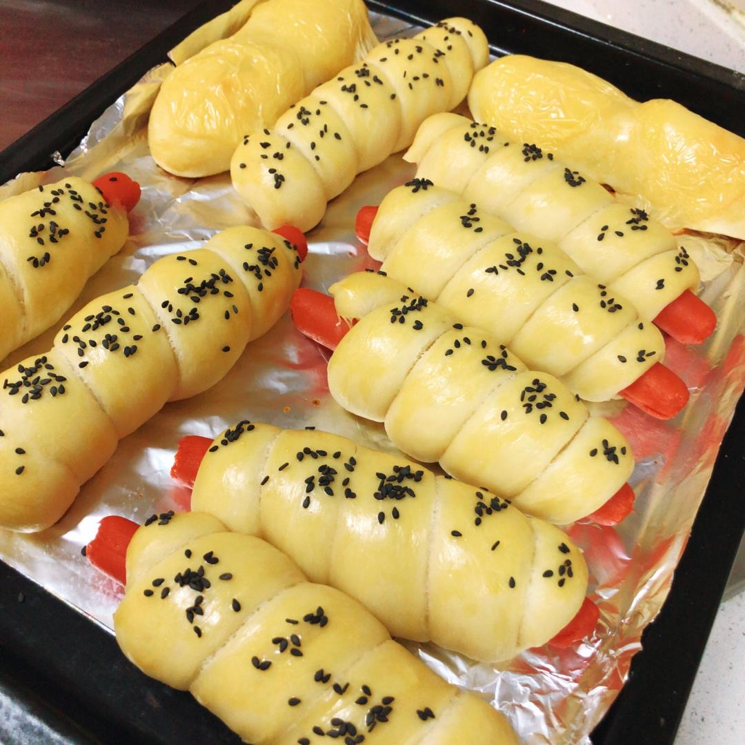 热狗面包卷
