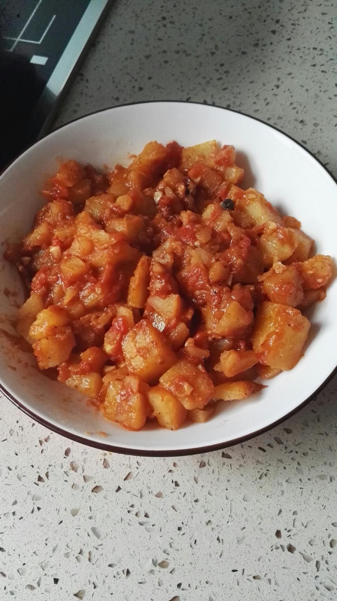 番茄土豆丁