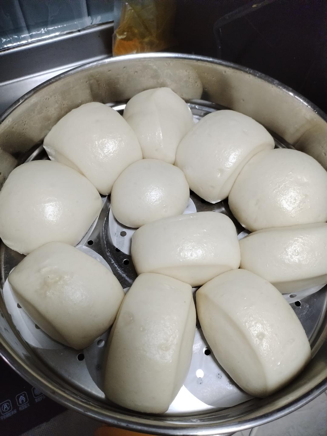 一发奶香小馒头，口感特别好！