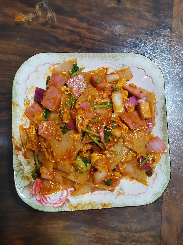 一锅烤冷面