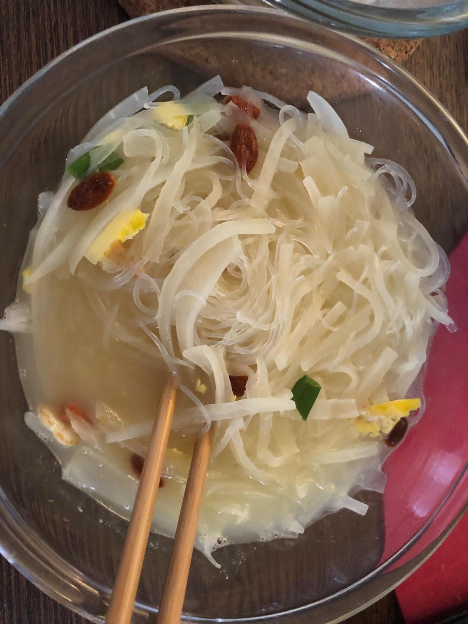 黄磊同款萝卜丝煎蛋汤