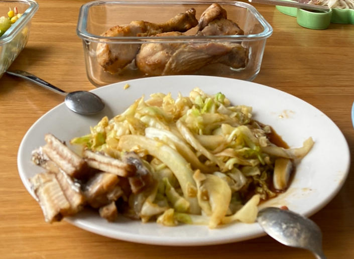 醋溜手撕包菜