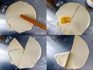 🔥三角形的烤包子｜浓浓异域风味特色小吃的做法 步骤5
