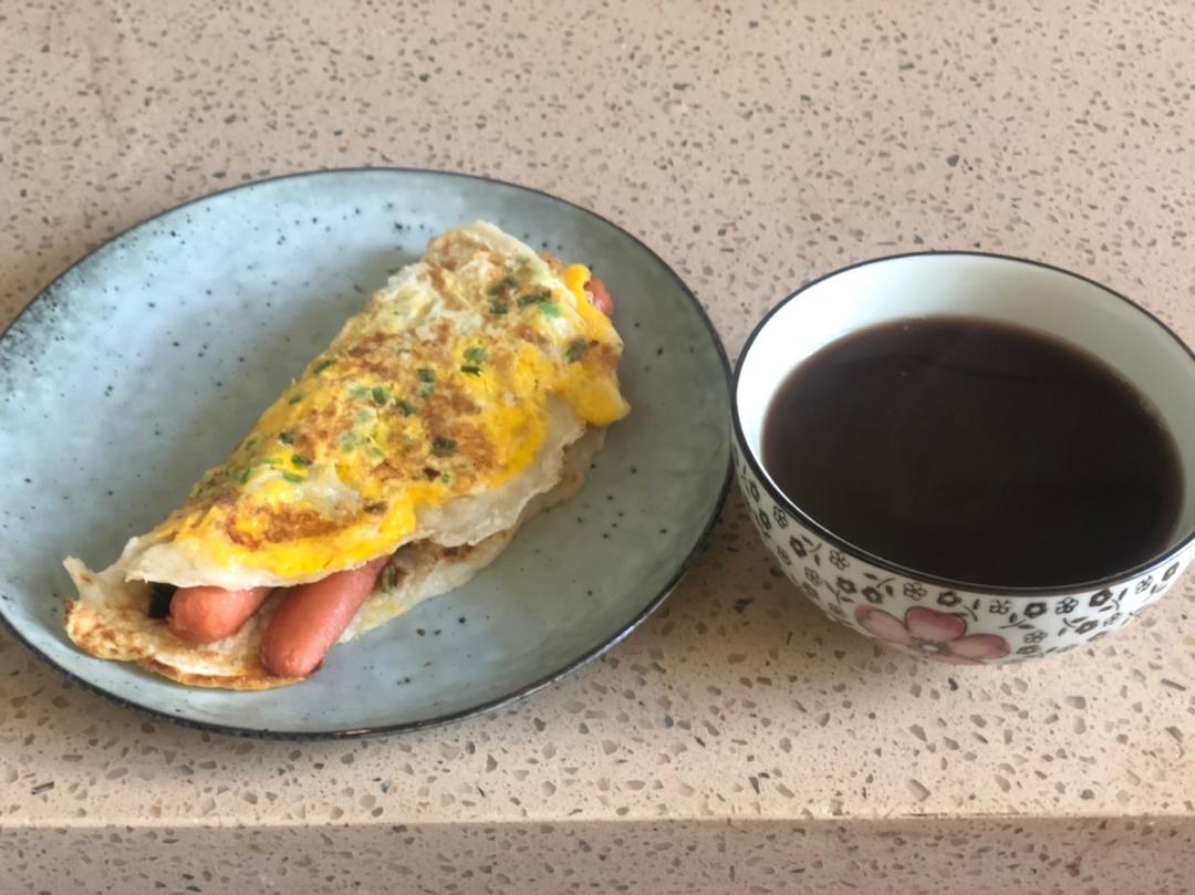 葱花蛋饼（快手营养早餐）