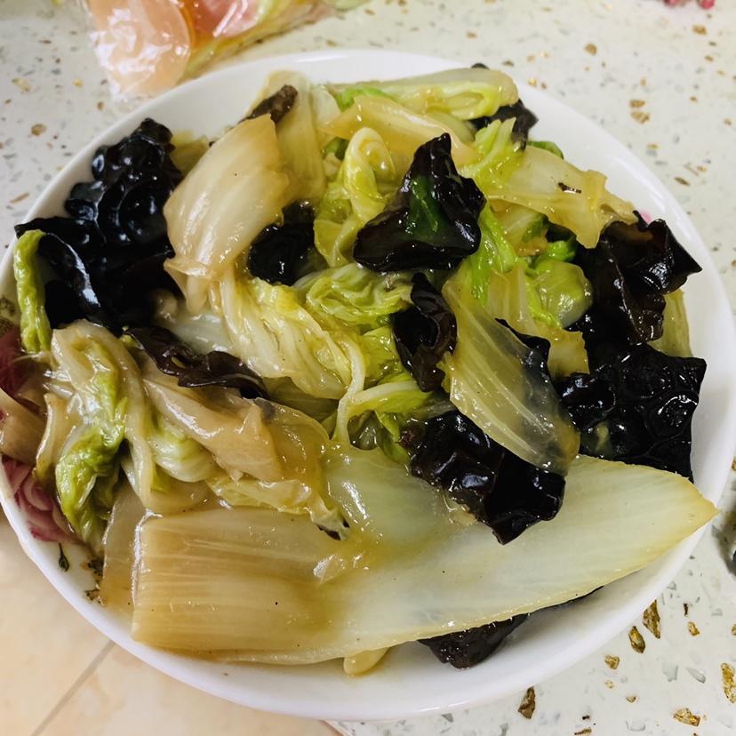 滋味浓郁【黑白菜】
