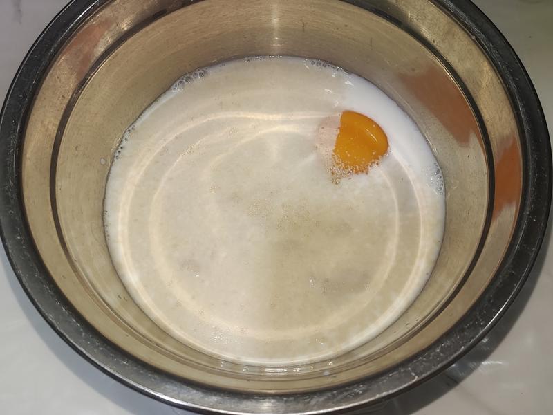 纯奶手撕吐司的做法 步骤1