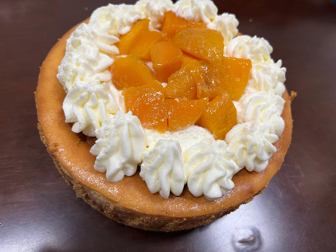 《Tinrry下午茶》教你做烤蓝莓重芝士蛋糕（6寸配方）