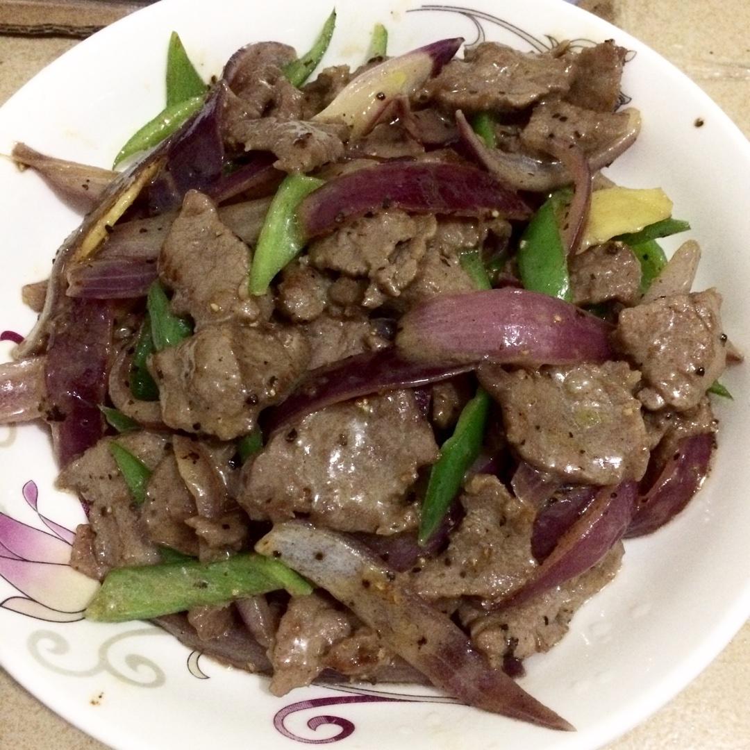 黑椒牛肉