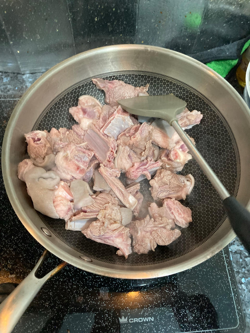 🐑🍖粤式枝竹羊腩煲（厨房佬传授）一锅两吃，可当火锅汤底