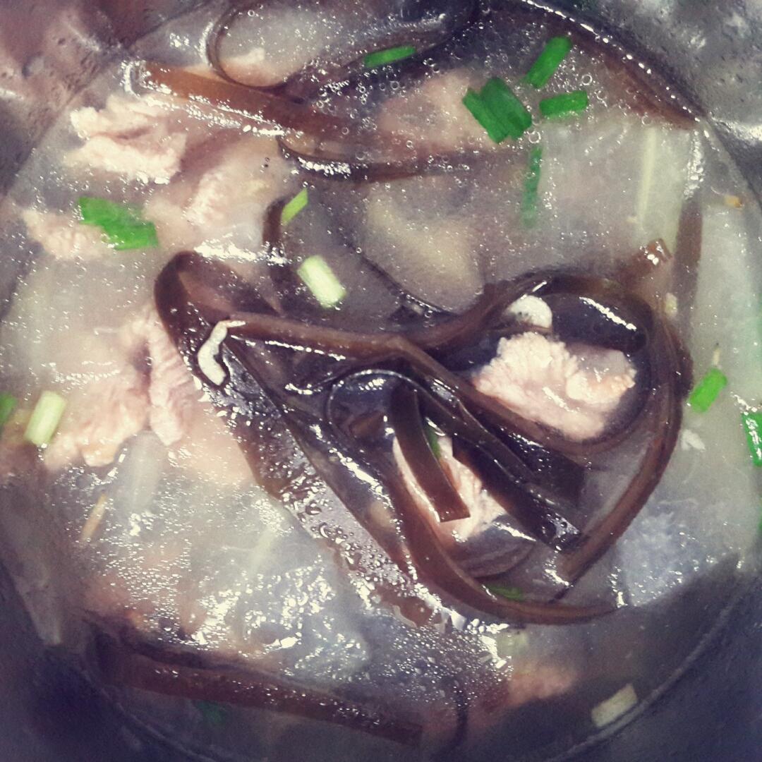 冬瓜瘦肉虾皮汤