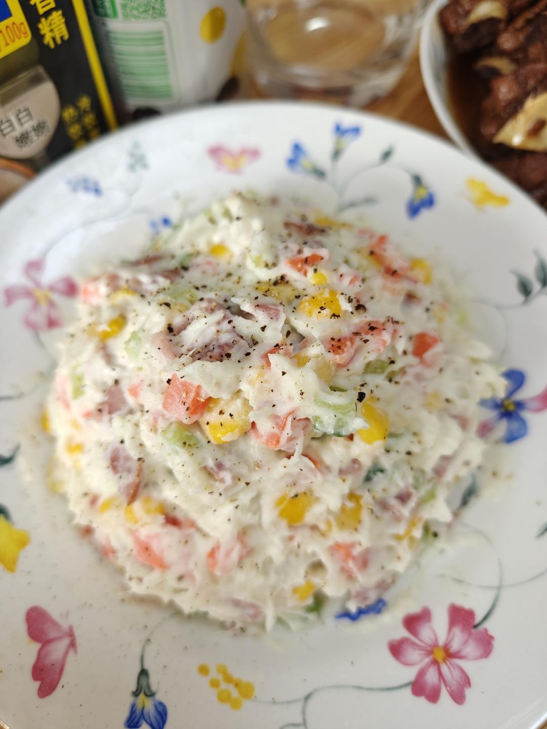 山药土豆泥色拉