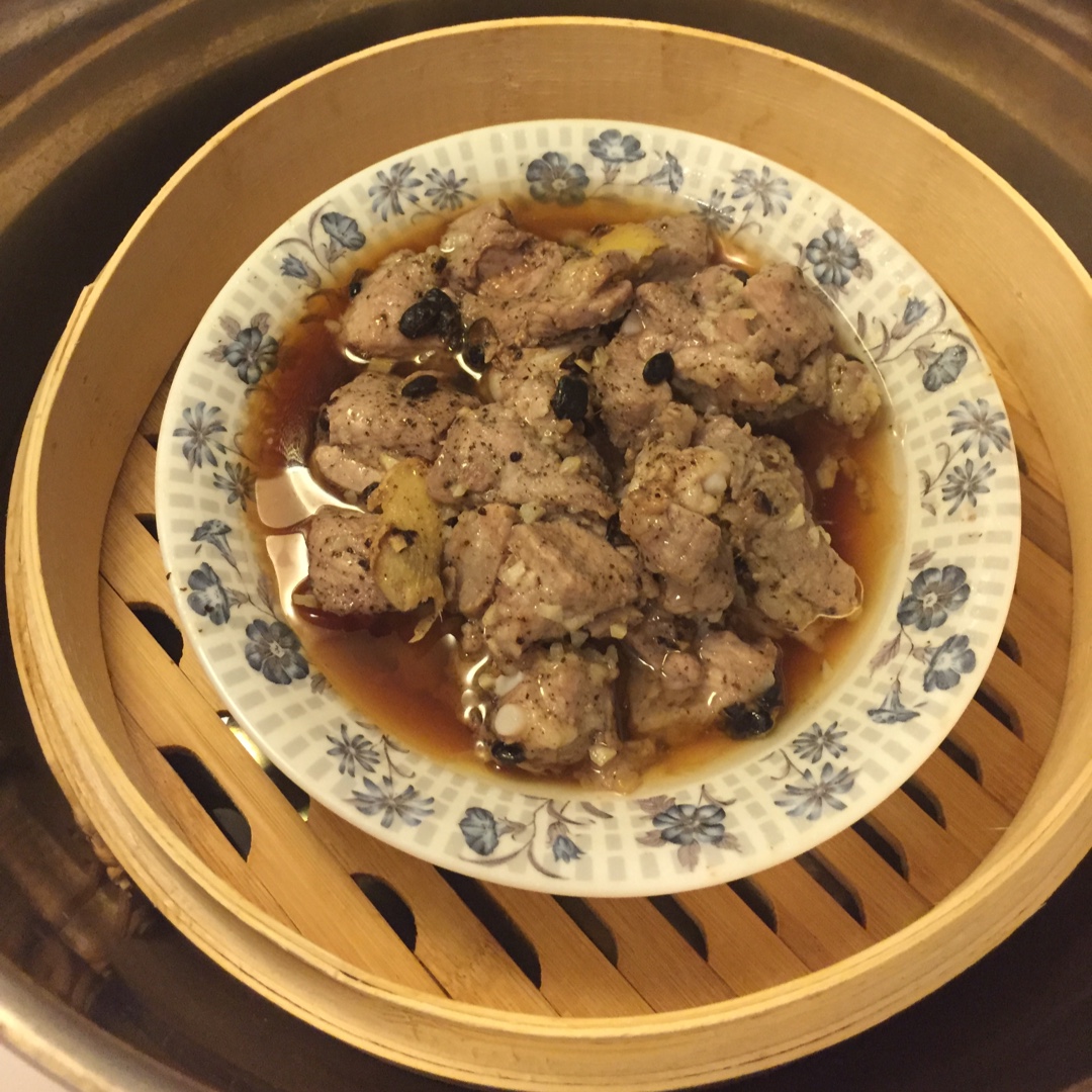 豆豉蒸排骨