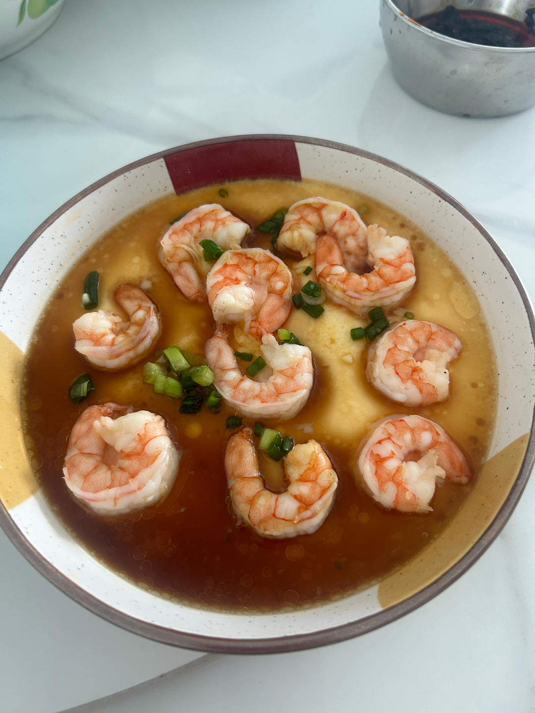 虾仁鸡蛋羹