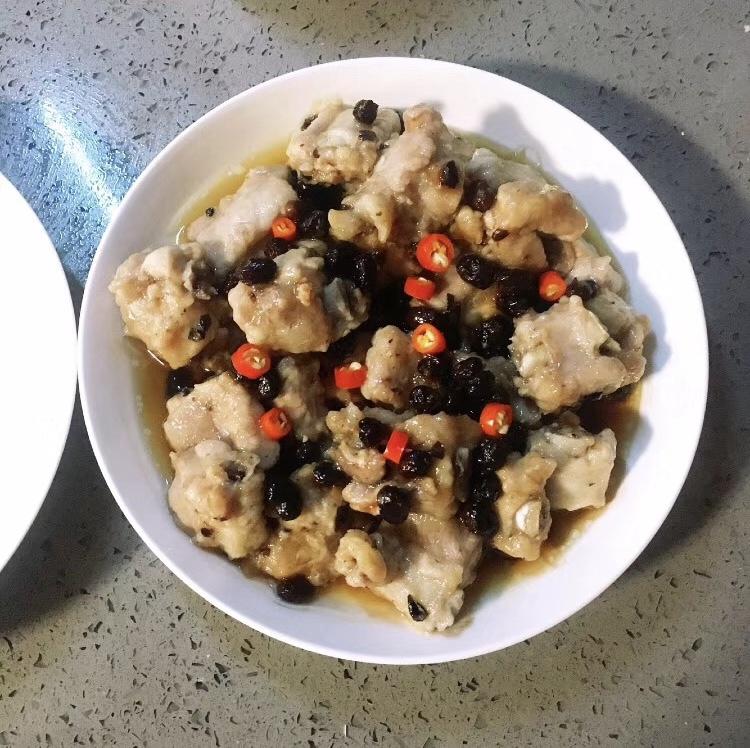 豆豉蒸排骨