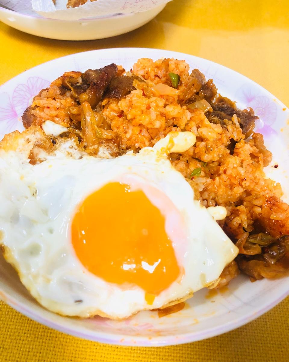 泡菜肥牛炒饭