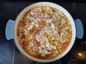 巨开胃番茄酸辣汤的做法 步骤11