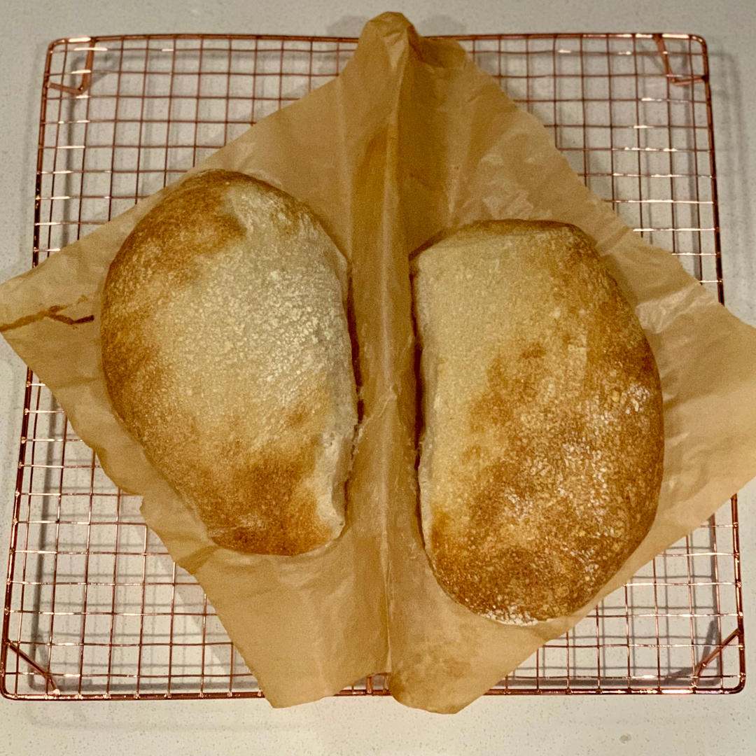 鲁邦种冷藏隔夜法恰巴塔Ciabatta（练习记录）