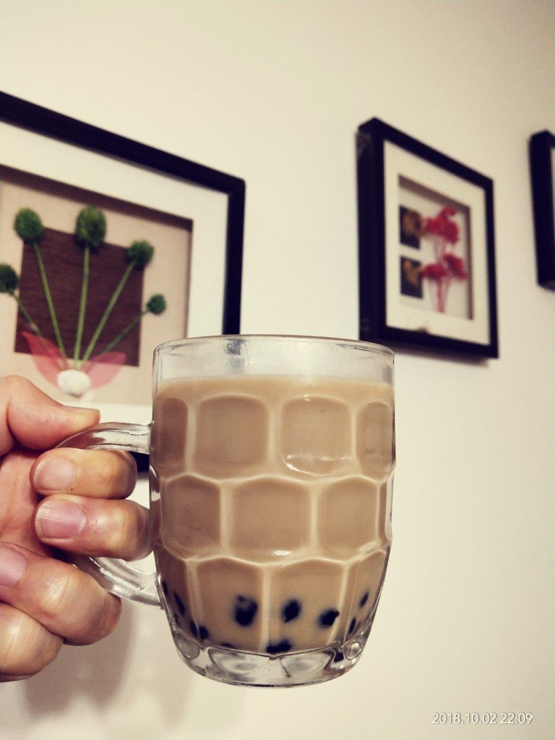 家庭版珍珠奶茶