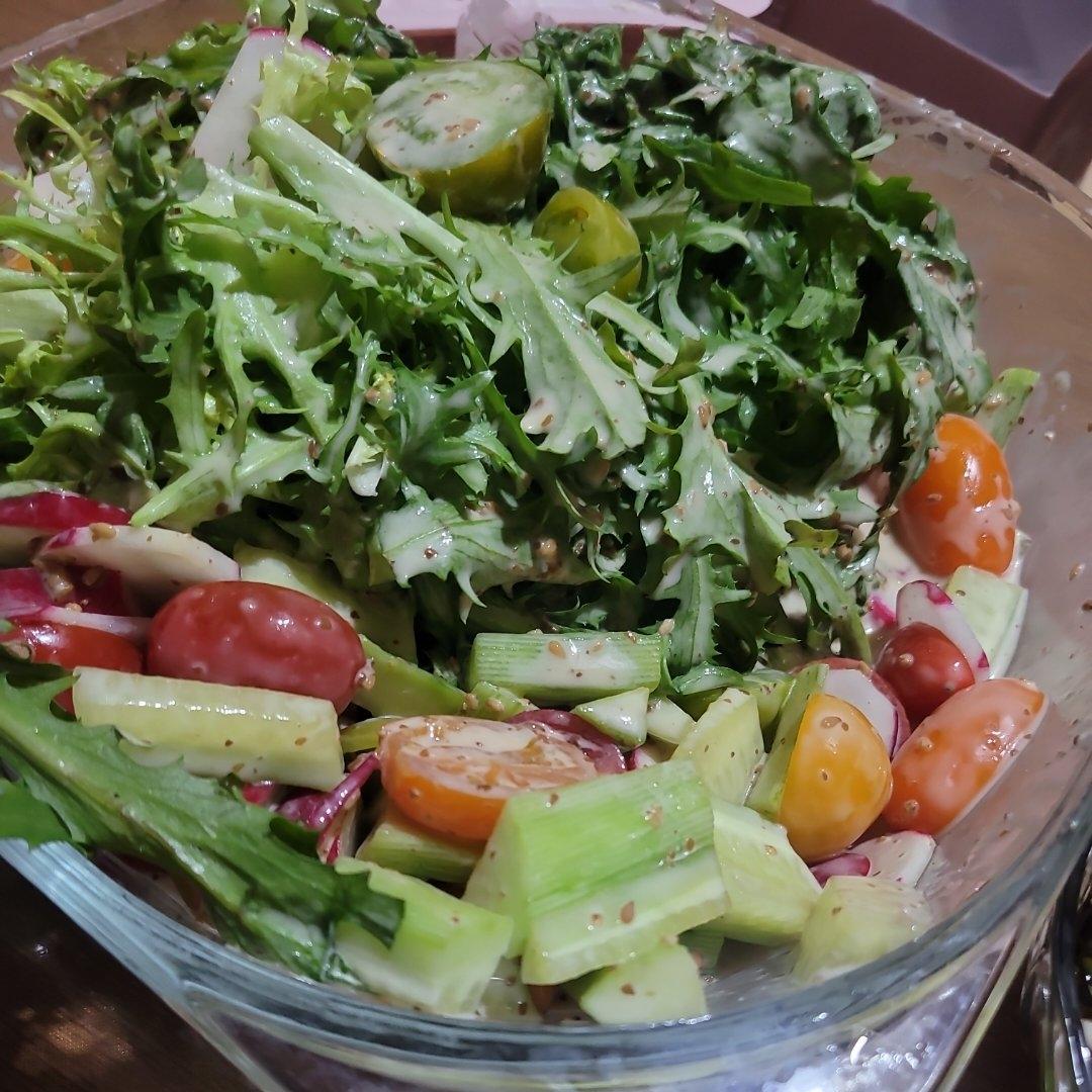 蔬菜沙拉拌菜