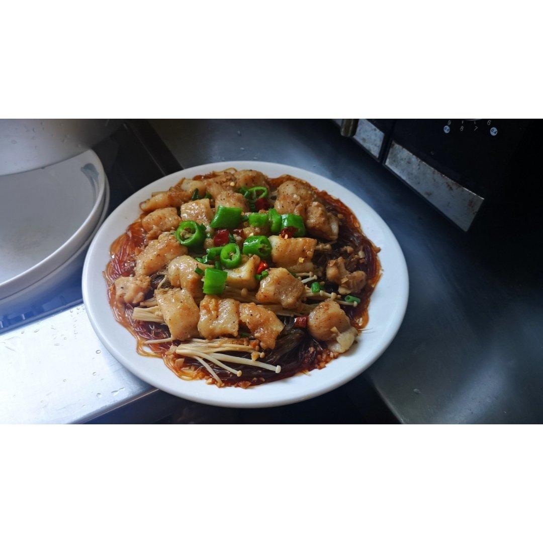 🔥吃不胖❗️蒜蓉粉丝龙利鱼❗️